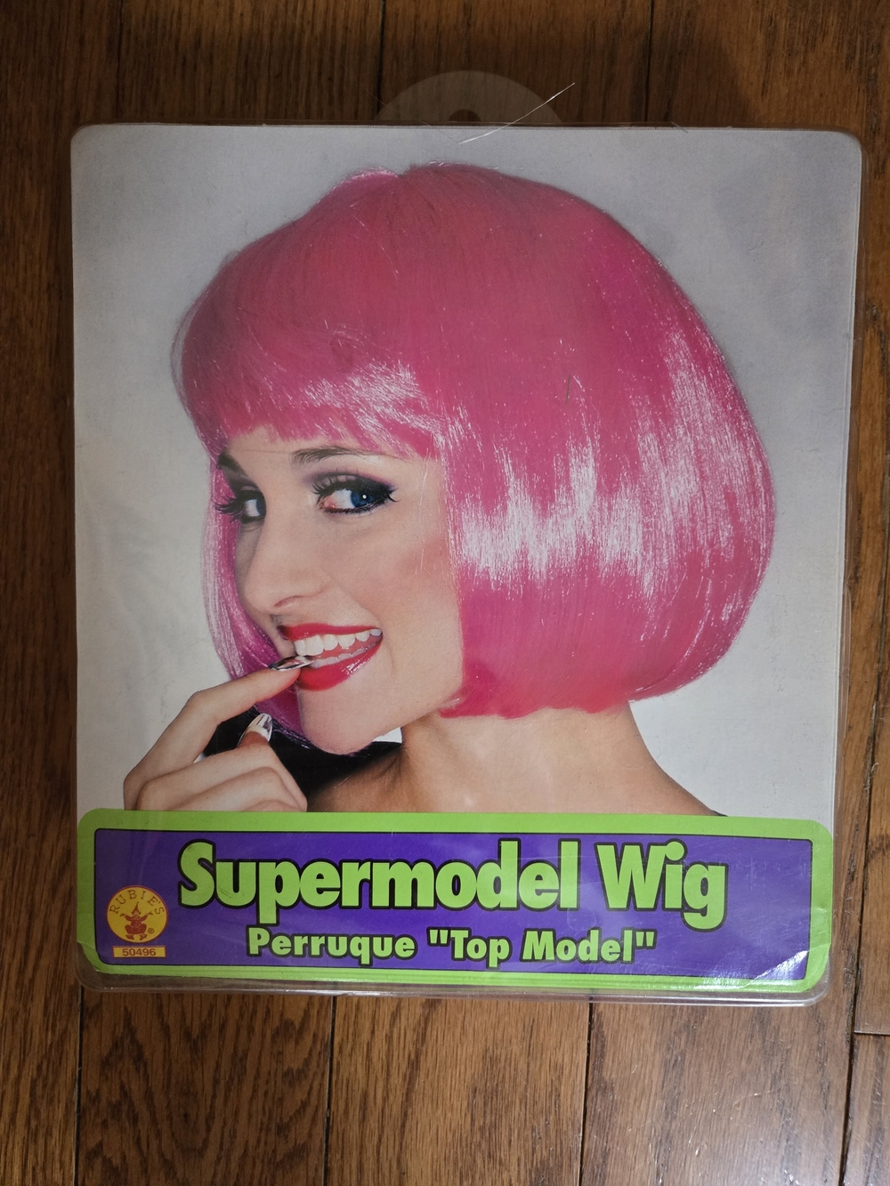 Supermodel Wig - Pink Bob ()